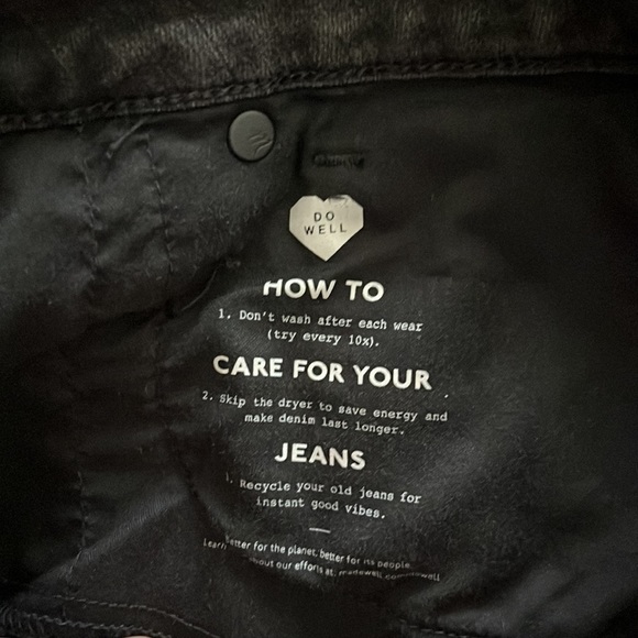 NWOT Madewell Curvy High Rise Skinny Jean Size 26P Dark Gray - Picture 10 of 13